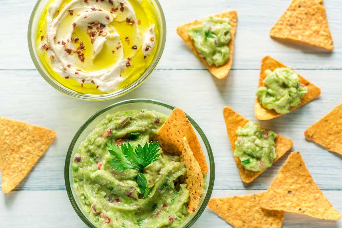 Pieczone nachos z tortilli