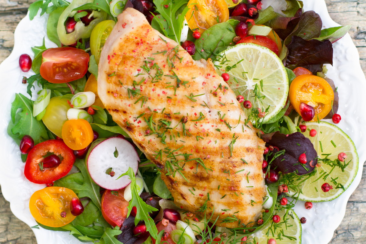 Dieta białkowa: kurczak w wersji fit, fot. Fotolia