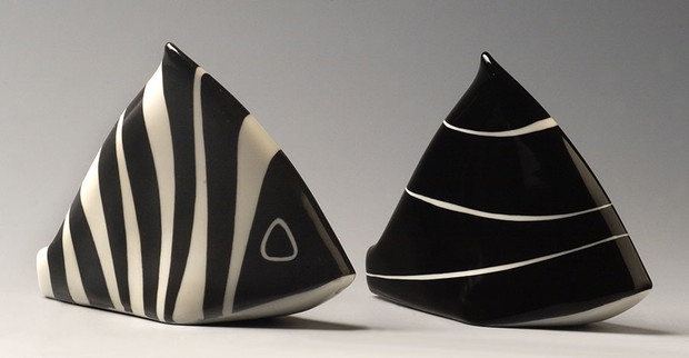 MNWr, Wielka Czwórka, H. Rysiak, Ryba Skalar, 1957, Zakład Porcelany Stołowej Ćmielów