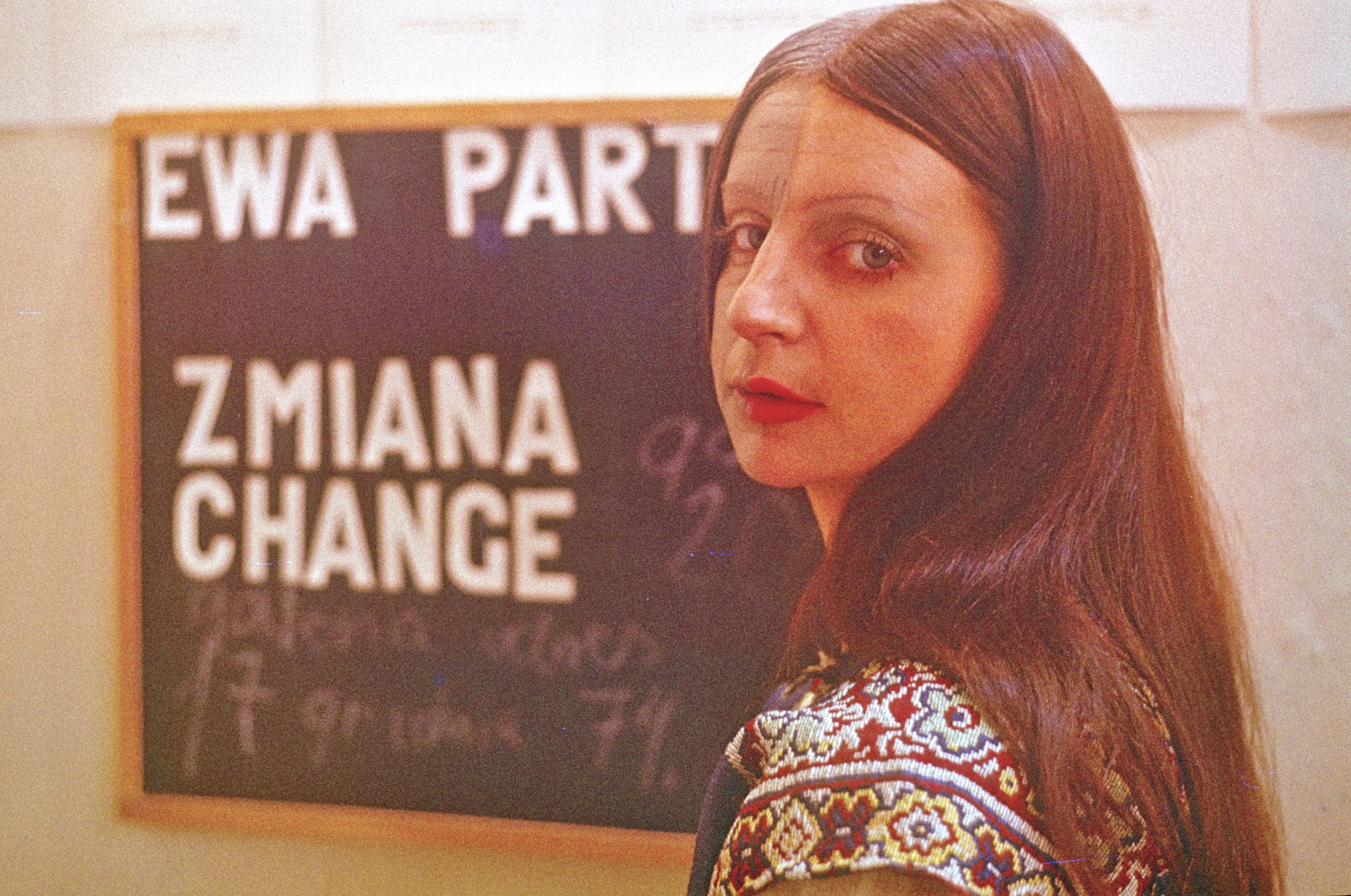 Foto: Ewa Partum, Zmiana, 1974/1997