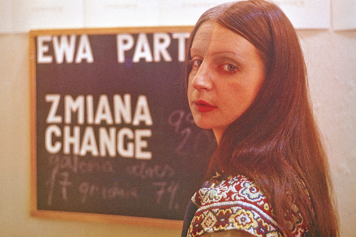 Foto: Ewa Partum, Zmiana, 1974/1997