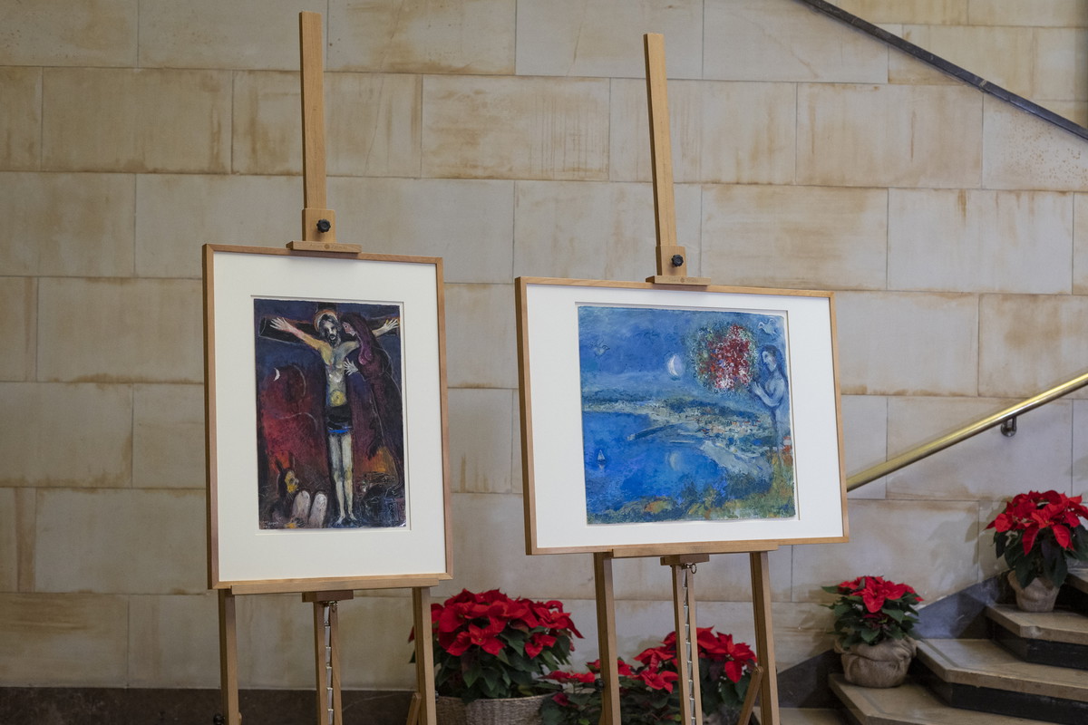 Prace Marca Chagalla w Muzeum Narodowym w Warszawie