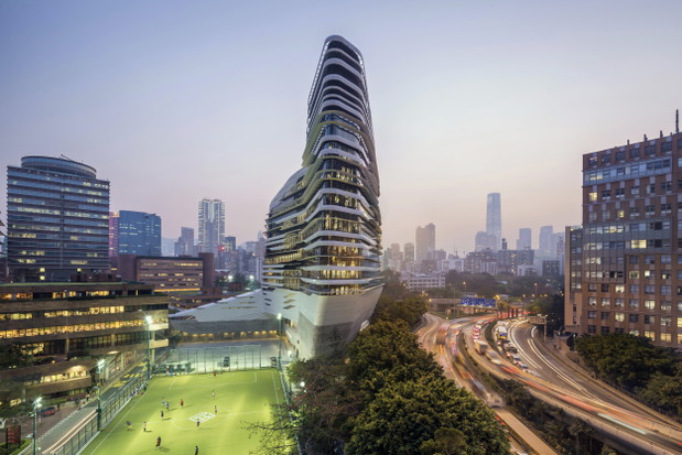 Jockney Club Innovation Tower, Honk-Kong, fot. Doublespace