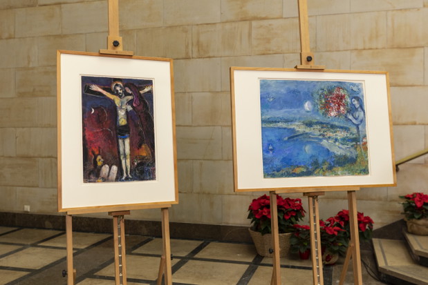 Prace Marca Chagalla w Muzeum Narodowym w Warszawie