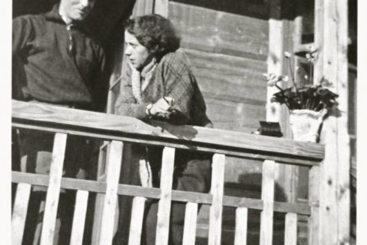 Katarzyna Kobro, Władysław Strzemiński, Wisła, 1933, fot. archiwum Muzeum Sztuki w Łodzi