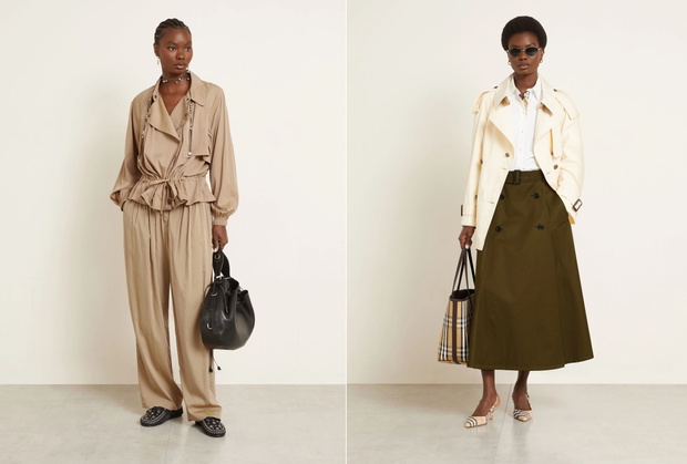 Spodnie Isabel Marant, spódnica Burberry