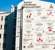 Warszawski mural wspiera branżę gastronomiczną w czasie pandemii