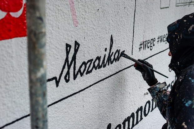 Warszawski mural wspiera branżę gastronomiczną w czasie pandemii