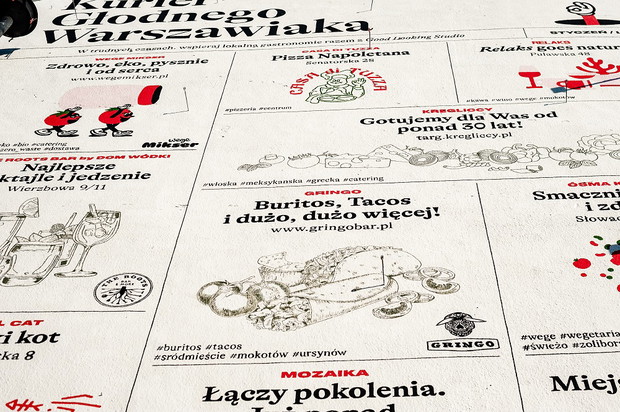 Warszawski mural wspiera branżę gastronomiczną w czasie pandemii