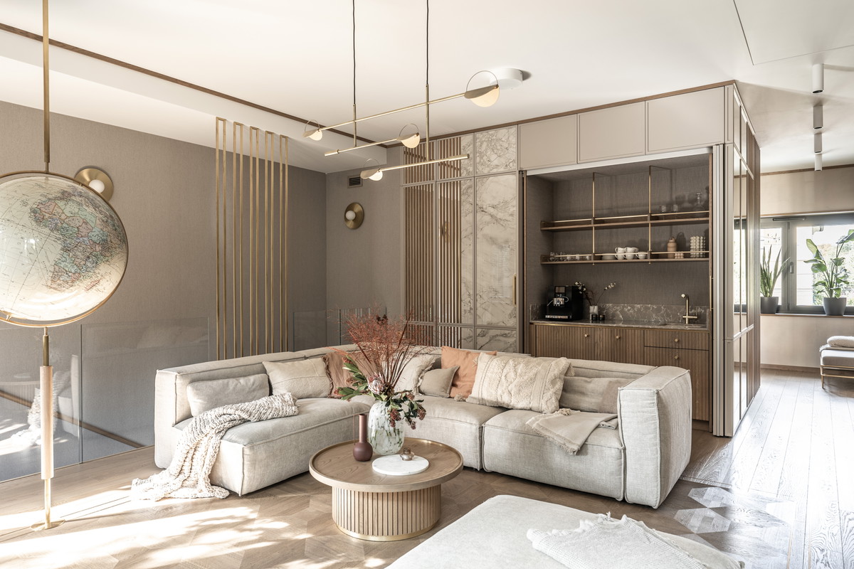 Mieszkanie w stylu modern classic