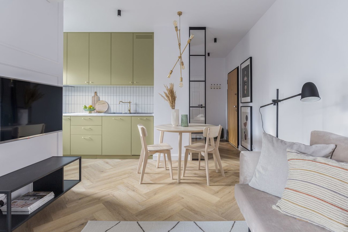 Mieszkanie na Woli, projekt: Bogna Bochenkiewicz, bo•studio