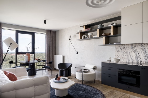 Mieszkanie w Gdańsku, Design: Architekt Magdalena Daszkiewicz, pracownia PRZESTRZENIE, zdjęcia: Dariusz Jarząbek, stylizacja: Anna Salak