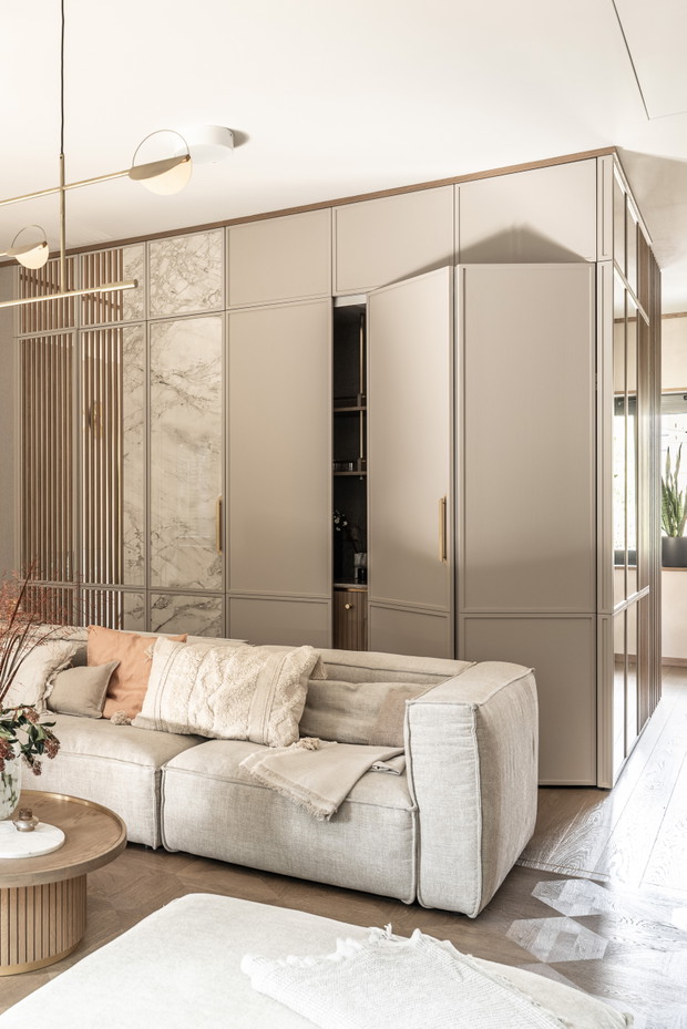 Mieszkanie w stylu modern classic