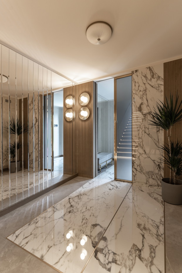 Mieszkanie w stylu modern classic