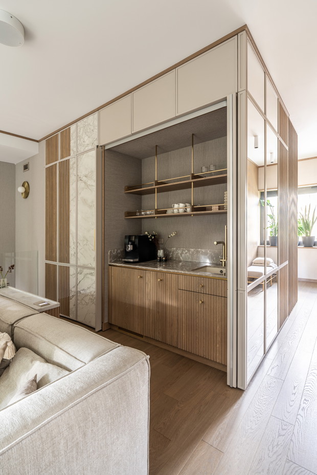 Mieszkanie w stylu modern classic