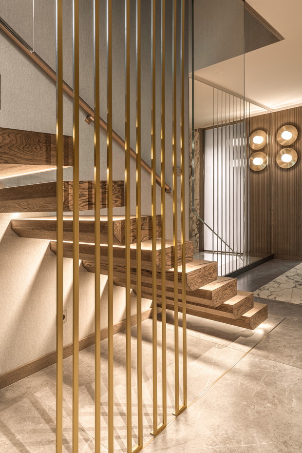 Mieszkanie w stylu modern classic