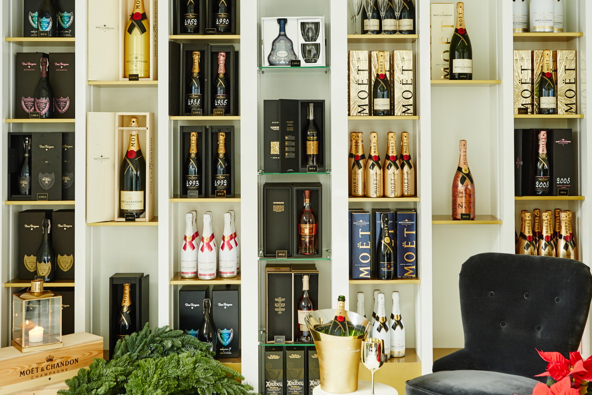 Zimowy ogród Moët & Chandon w Warszawie