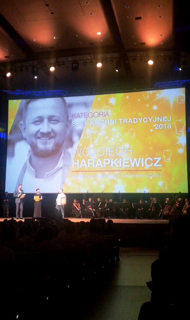 Wyróżnienie Gault&Millau: Szef Kuchni Tradycyjnej Wojciech Harapkiewicz