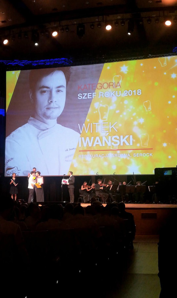 Wyróżnienie Gault&Millau: Szef Roku Witek Iwański
