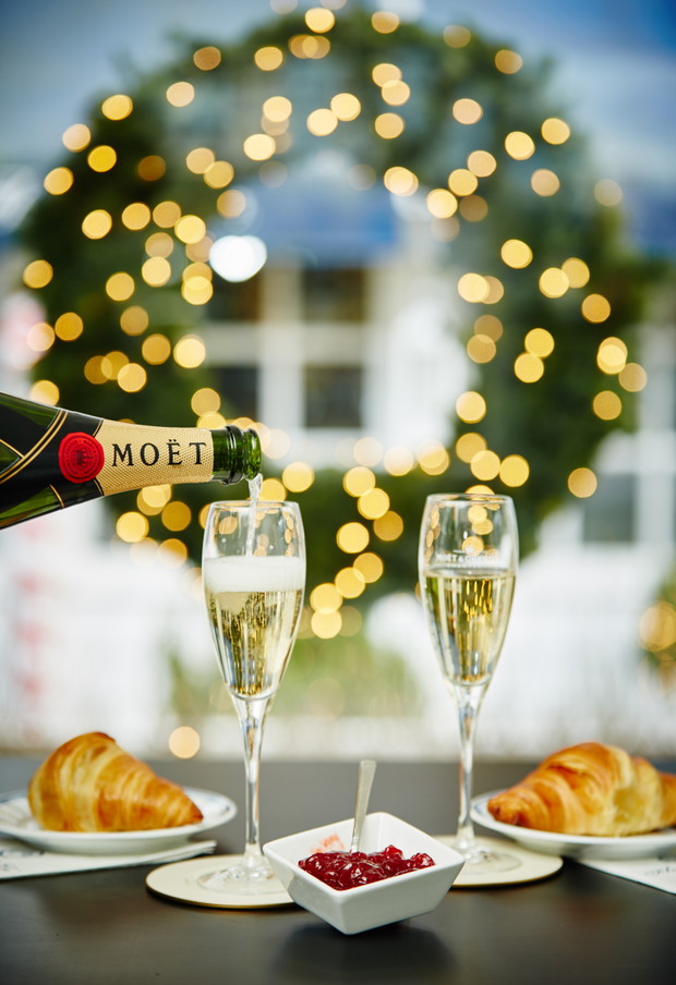 Zimowy ogród Moët & Chandon