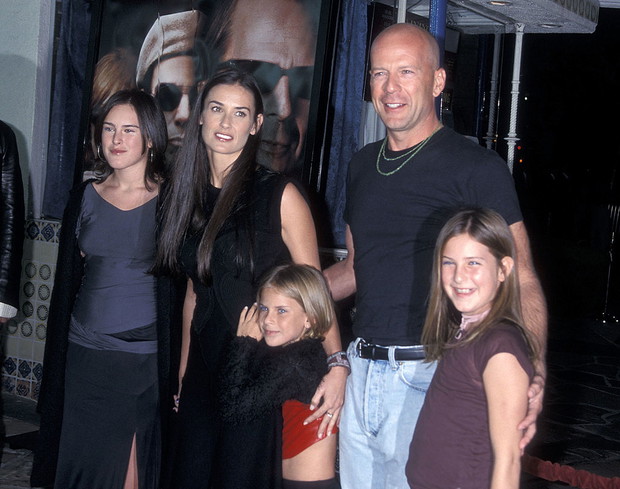Demi Moore i Bruce Willis, 2001 rok.