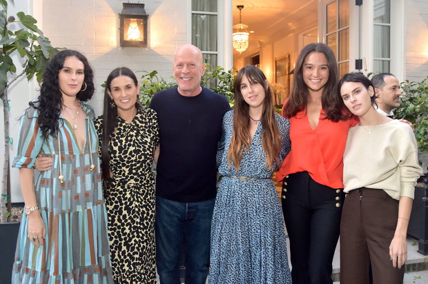 Demi Moore i Bruce Willis, 2019 r.