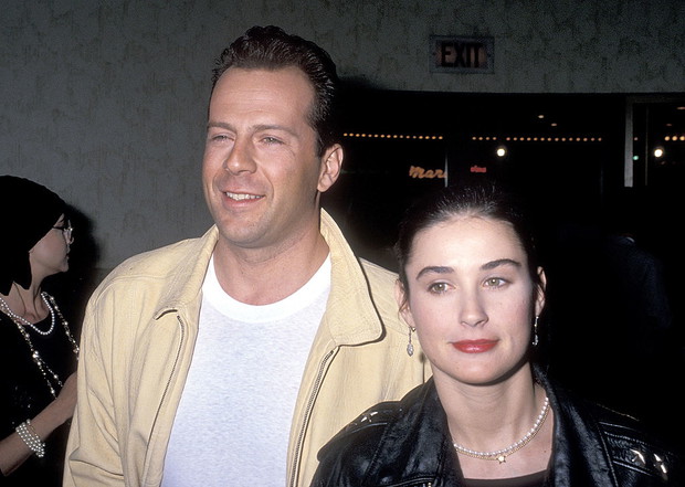 Demi Moore i Bruce Willis