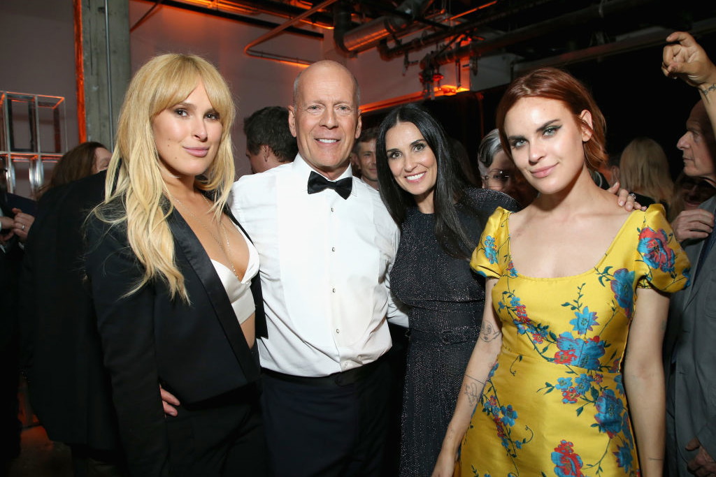 Rumer Willis, Bruce Willis, Demi Moore i Tallulah Willis