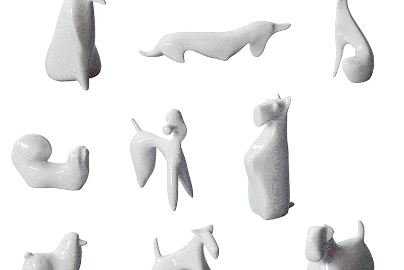 Porcelanowe figurki z Ćmielowa