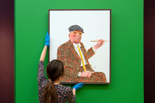 David Hockney, autoportret