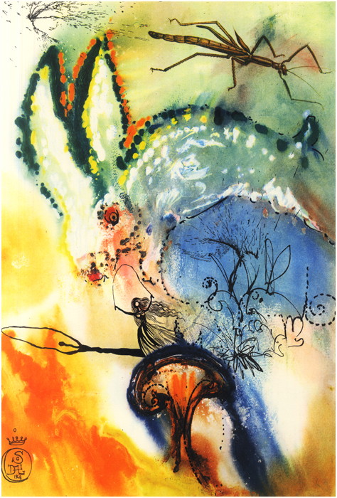 Salvador Dali, ilustracje do Alicji w Krainie Czarów Lewisa Carrolla, Princeton University Press