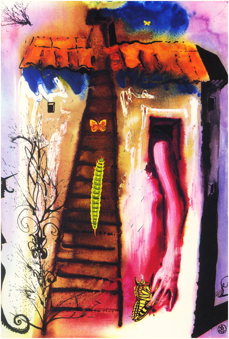 Salvador Dali, ilustracje do Alicji w Krainie Czarów Lewisa Carrolla, Princeton University Press
