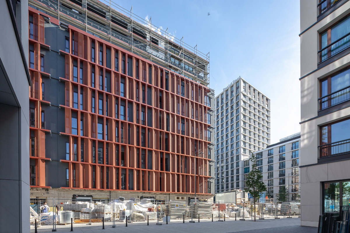 Apartamenty przy Warzelni, ruchoma elewacja, projekt: JEMS Architekci
