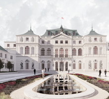 Koncepcja odbudowy Pałacu Saskiego i Pałacu Bruhla, projekt: WXCA, materiały prasowe