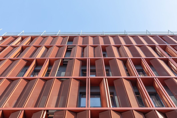 Apartamenty przy Warzelni, ruchoma elewacja, projekt: JEMS Architekci