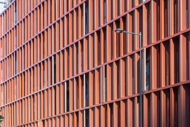 Apartamenty przy Warzelni, ruchoma elewacja, projekt: JEMS Architekci