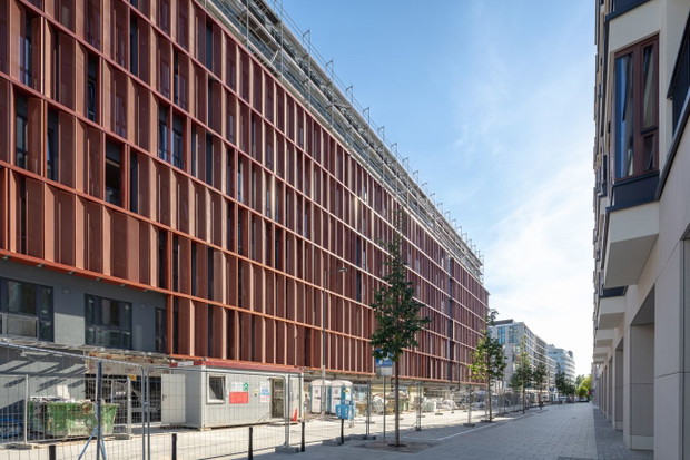 Apartamenty przy Warzelni, ruchoma elewacja, projekt: JEMS Architekci