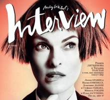 Linda Evangelista zachwyca w Interview Russia