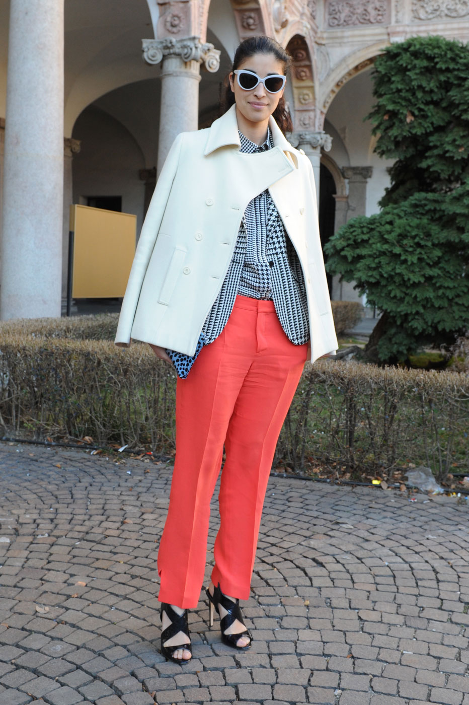 Street fashion z Mediolanu (Milan Fashion Week)