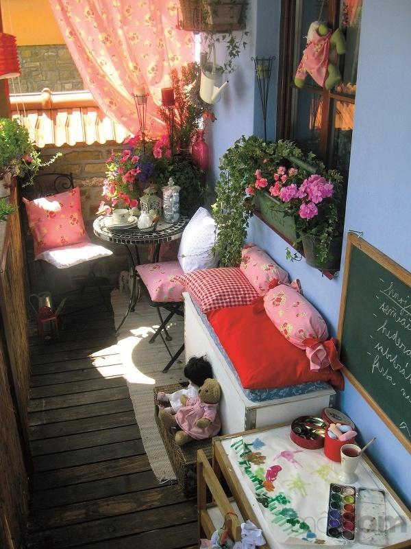 Inspiracje: balkon jak z bajki