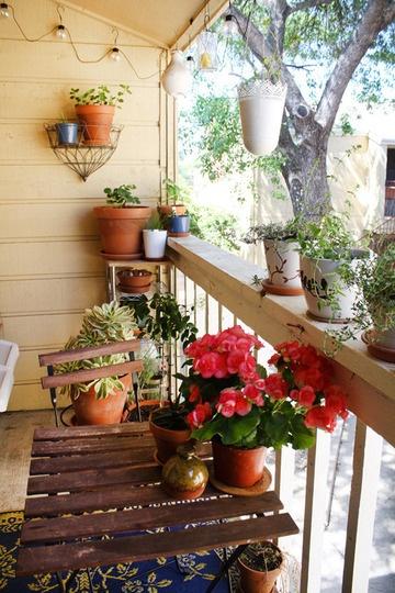 Inspiracje: balkon jak z bajki