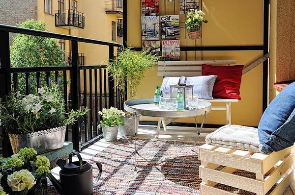 Inspiracje: balkon jak z bajki