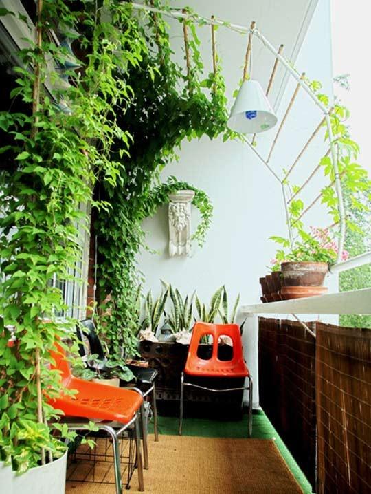 Inspiracje: balkon jak z bajki