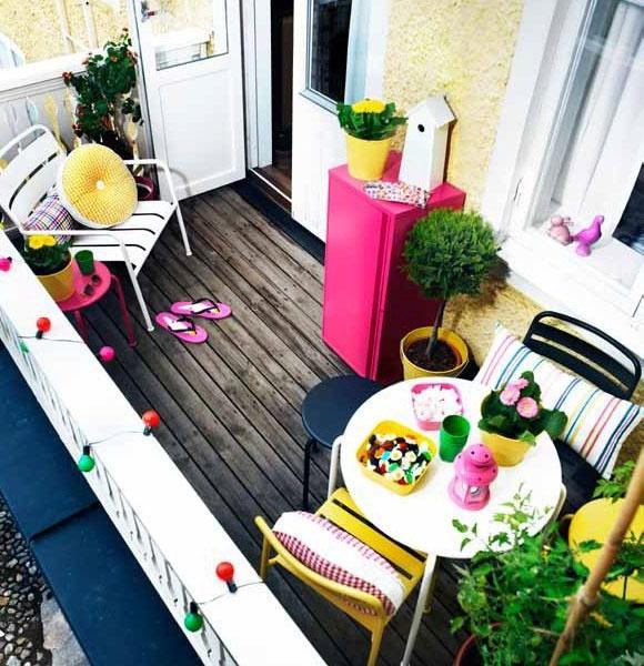 Inspiracje: balkon jak z bajki