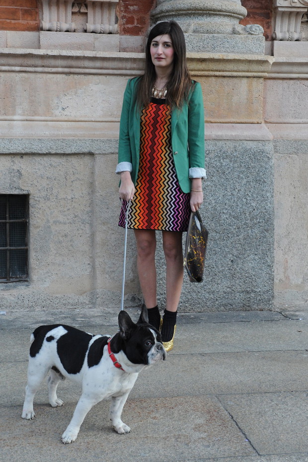 Street fashion z Mediolanu (Milan Fashion Week)