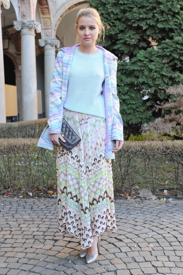 Street fashion z Mediolanu (Milan Fashion Week)