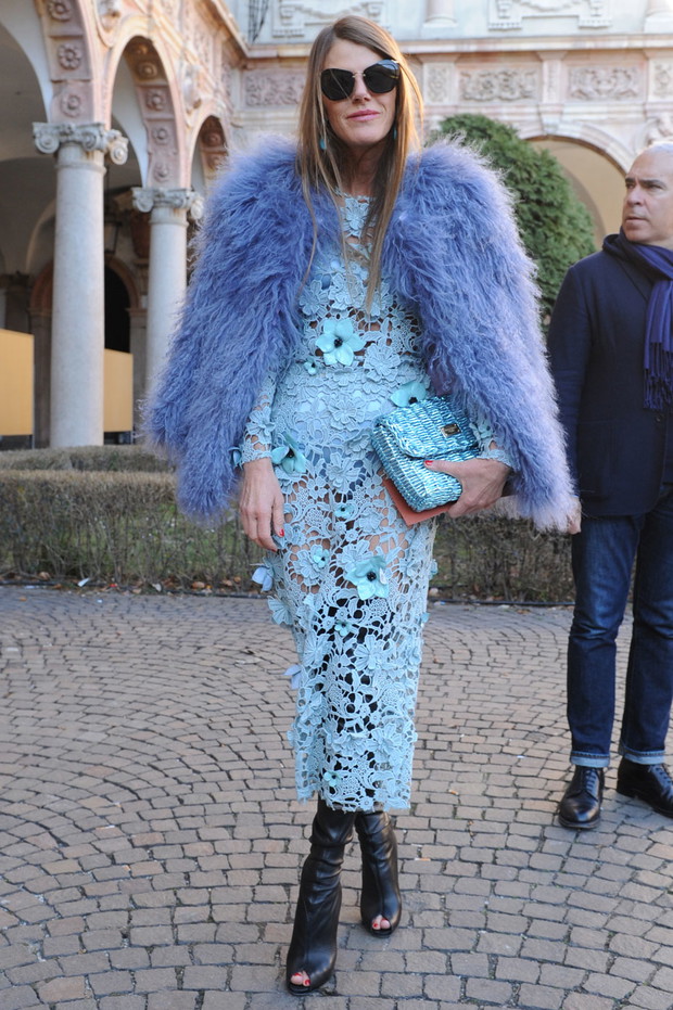 Street fashion z Mediolanu (Milan Fashion Week)