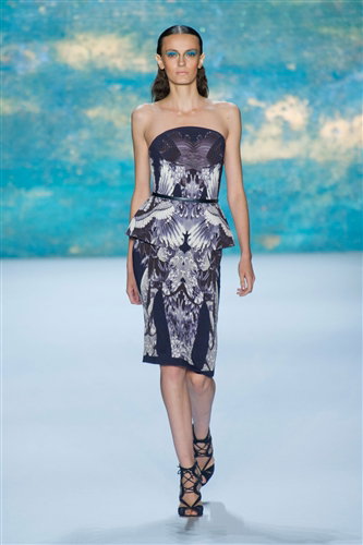 Monique Lhuillier wiosna-lato 2013