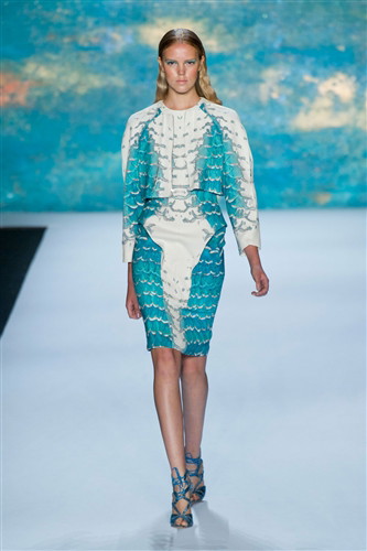 Monique Lhuillier wiosna-lato 2013