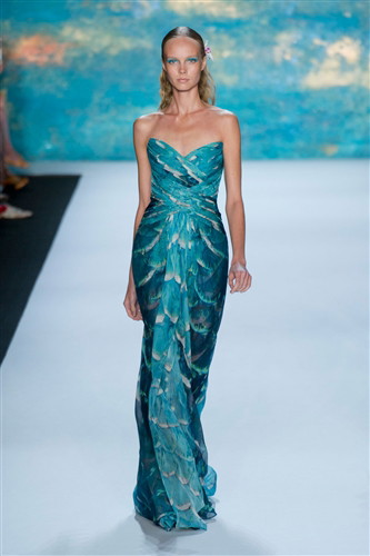 Monique Lhuillier wiosna-lato 2013